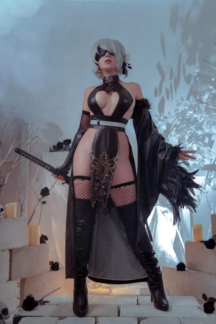 Yorha 2B from NieR Automata by Yuna Kairi