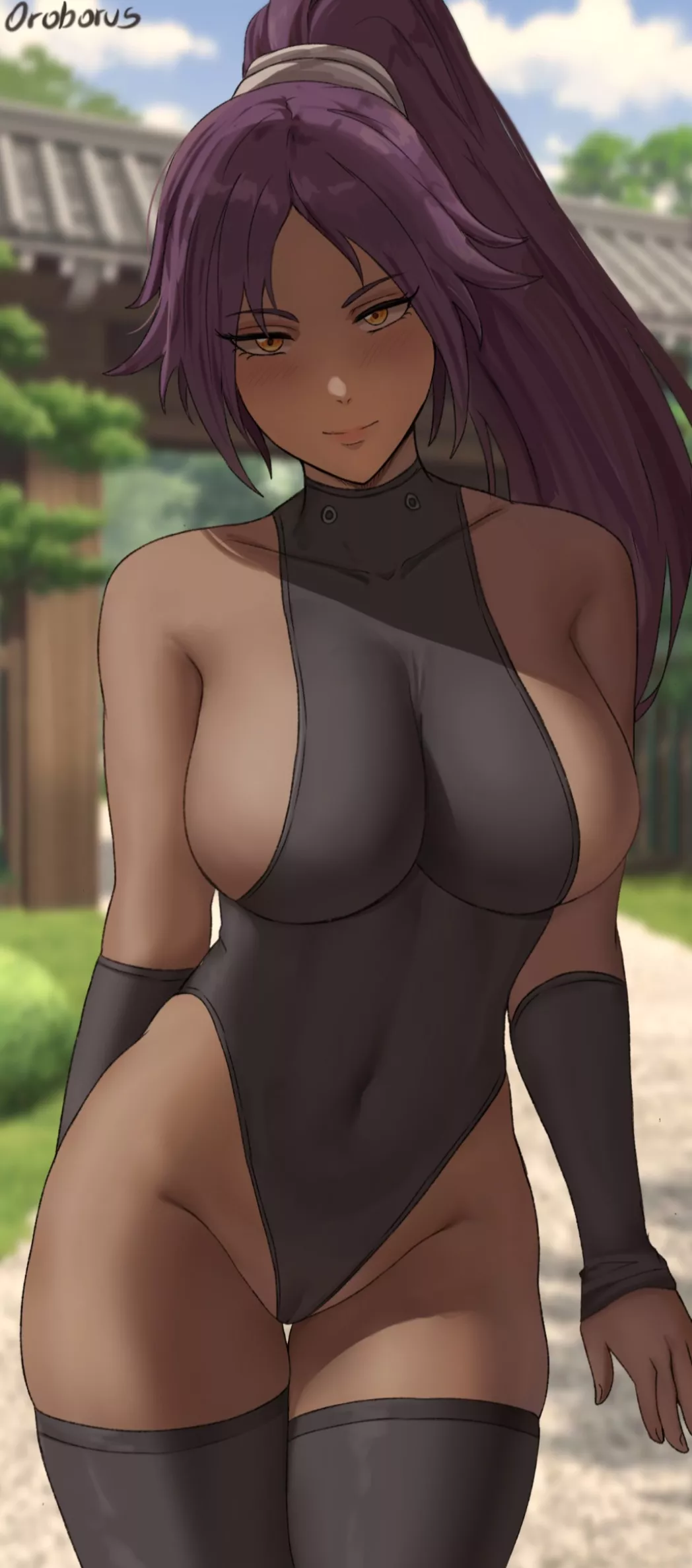 yoruichi (oroborus) [bleach]