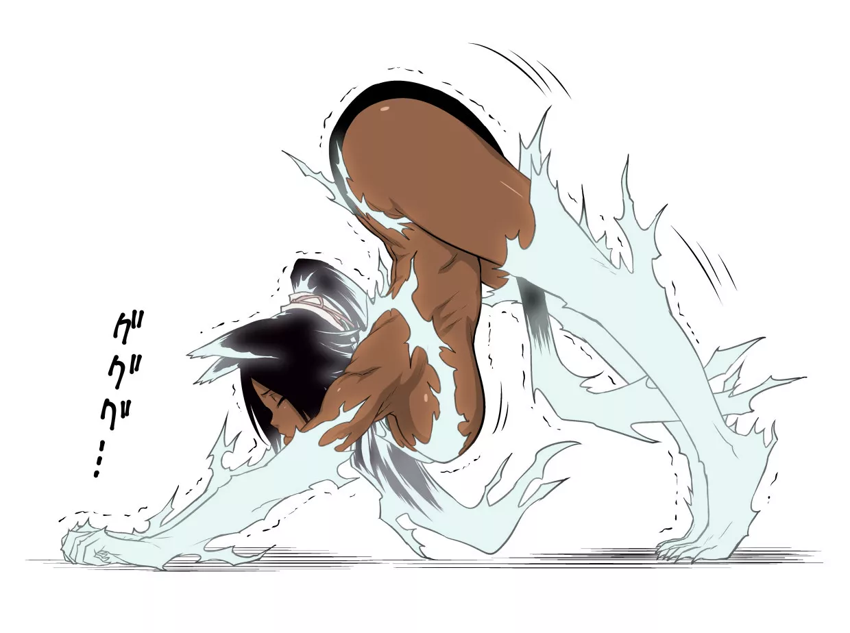 Yoruichi stretching