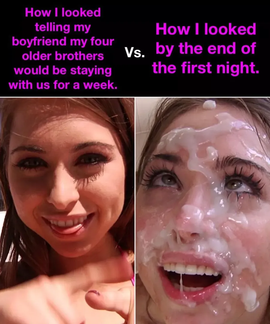 You and your brothers are gonna be busy “catching up” with your sister this week!