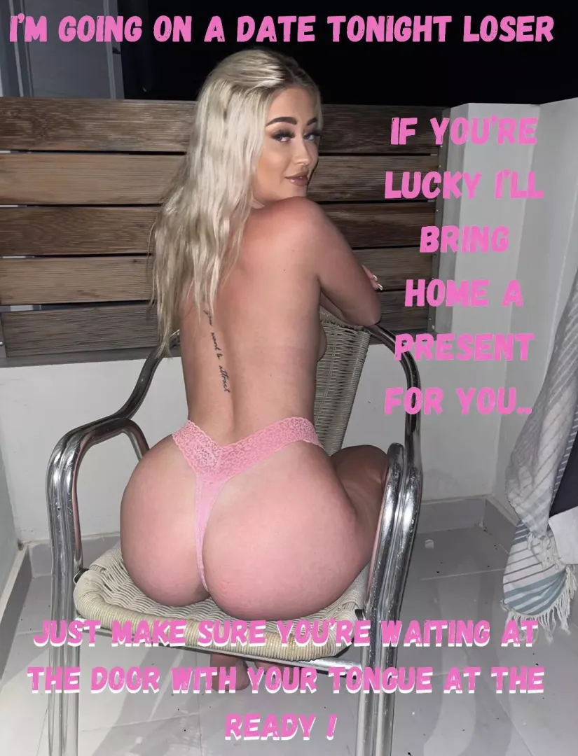 You better suck every last drop of it !