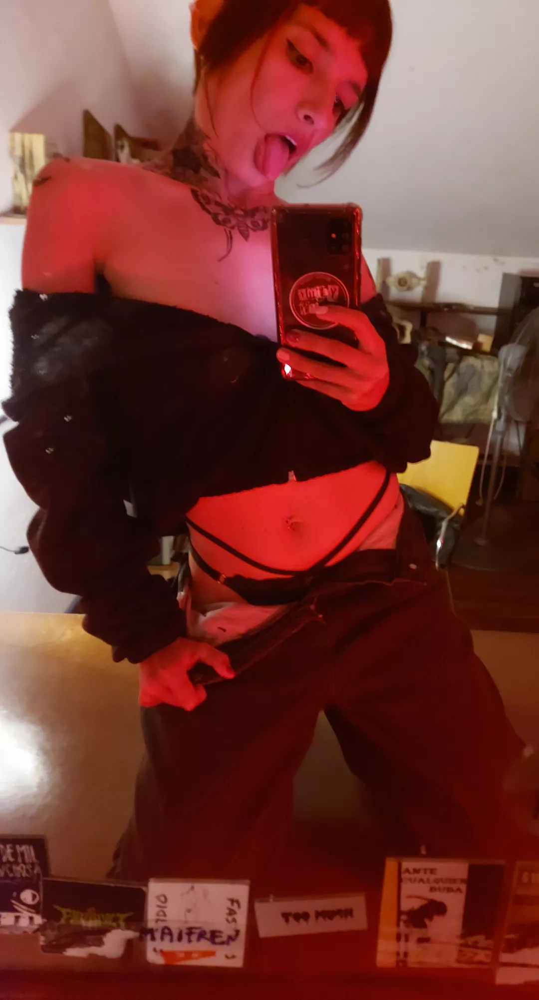 You can burn with me or stare and melt completely