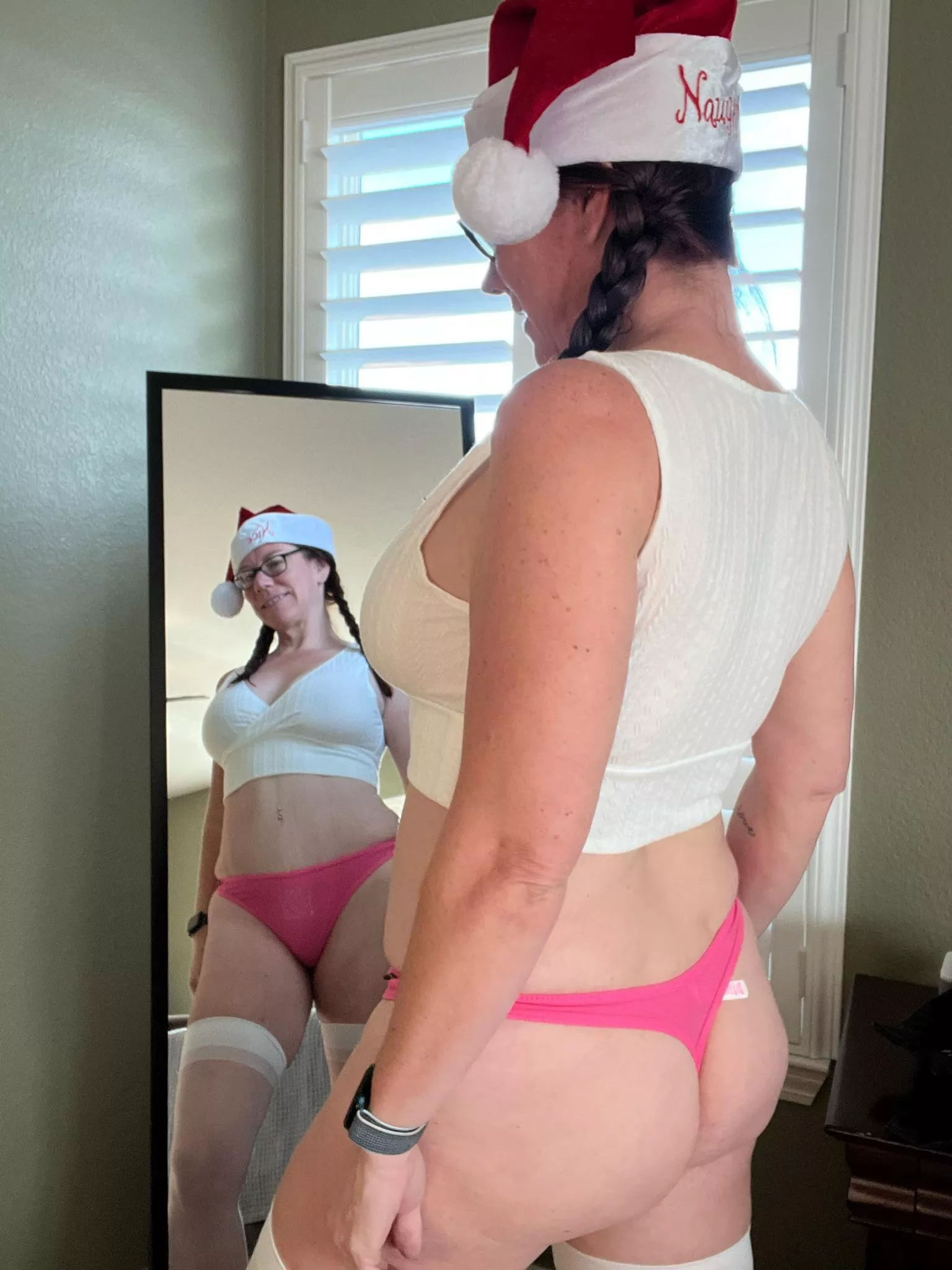 You can catch my gingerbread man if you want to. $45 for my holiday Panty sale. Includes 2 days wear, fun pic set, workouts, light solo play, priority shipping and the add on of your choice! Dm me for my holiday Panty drawer. Telegram s4ssypanties while 