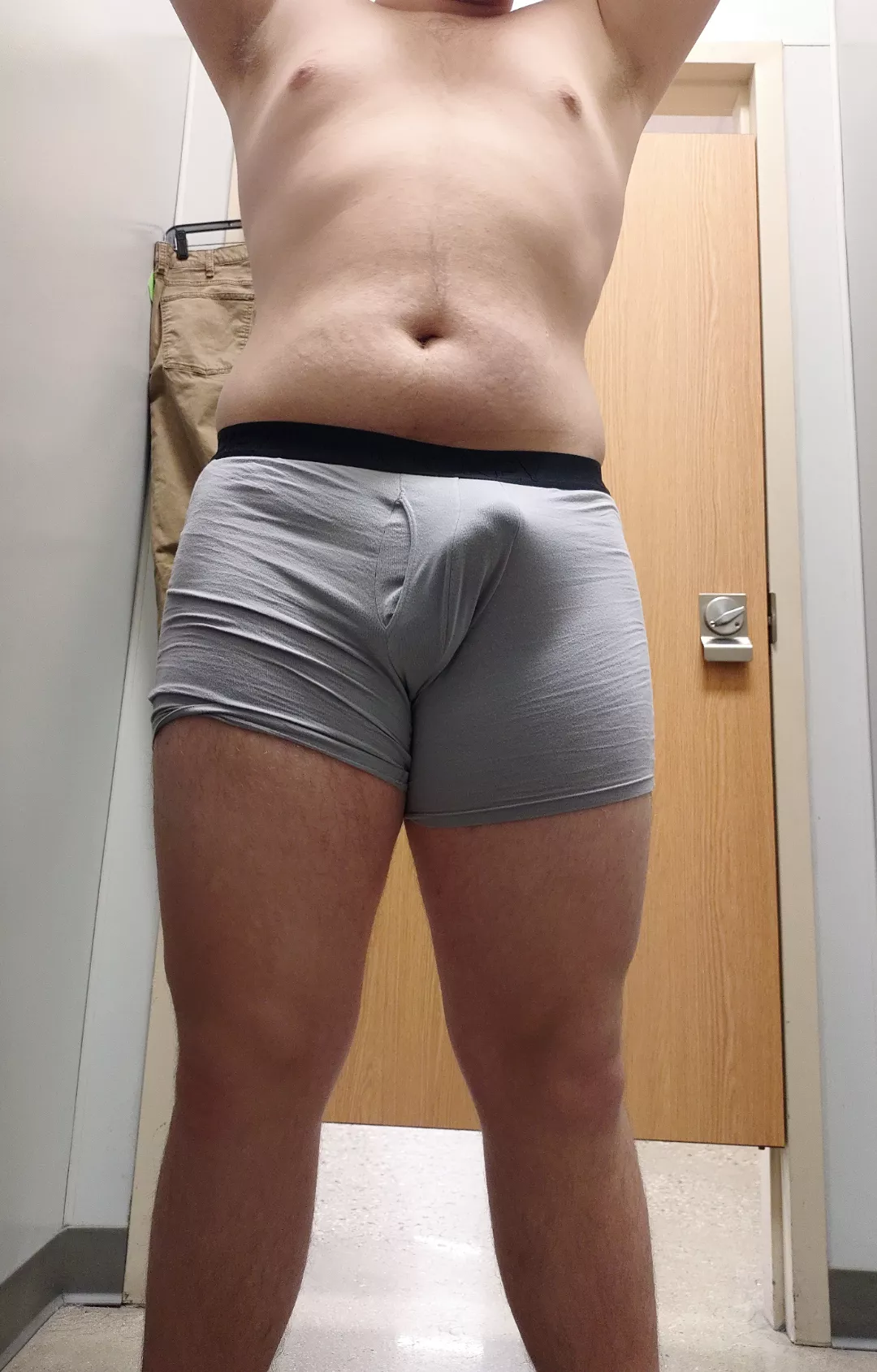 You can make out my little mushroom head