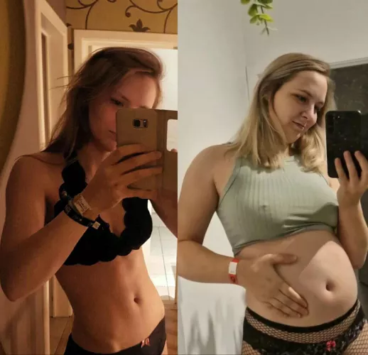 You can still see my abs right? 😁