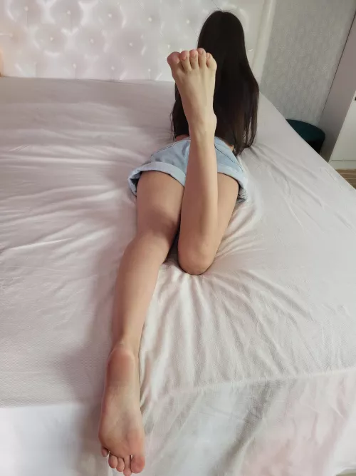 You enter the room, i lie reading book. Your reaction is to subtly jerk off or come and lick my feet?