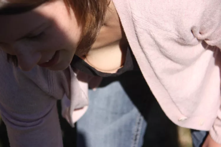 You guys liked seeing her bra in the last post, enjoy this one