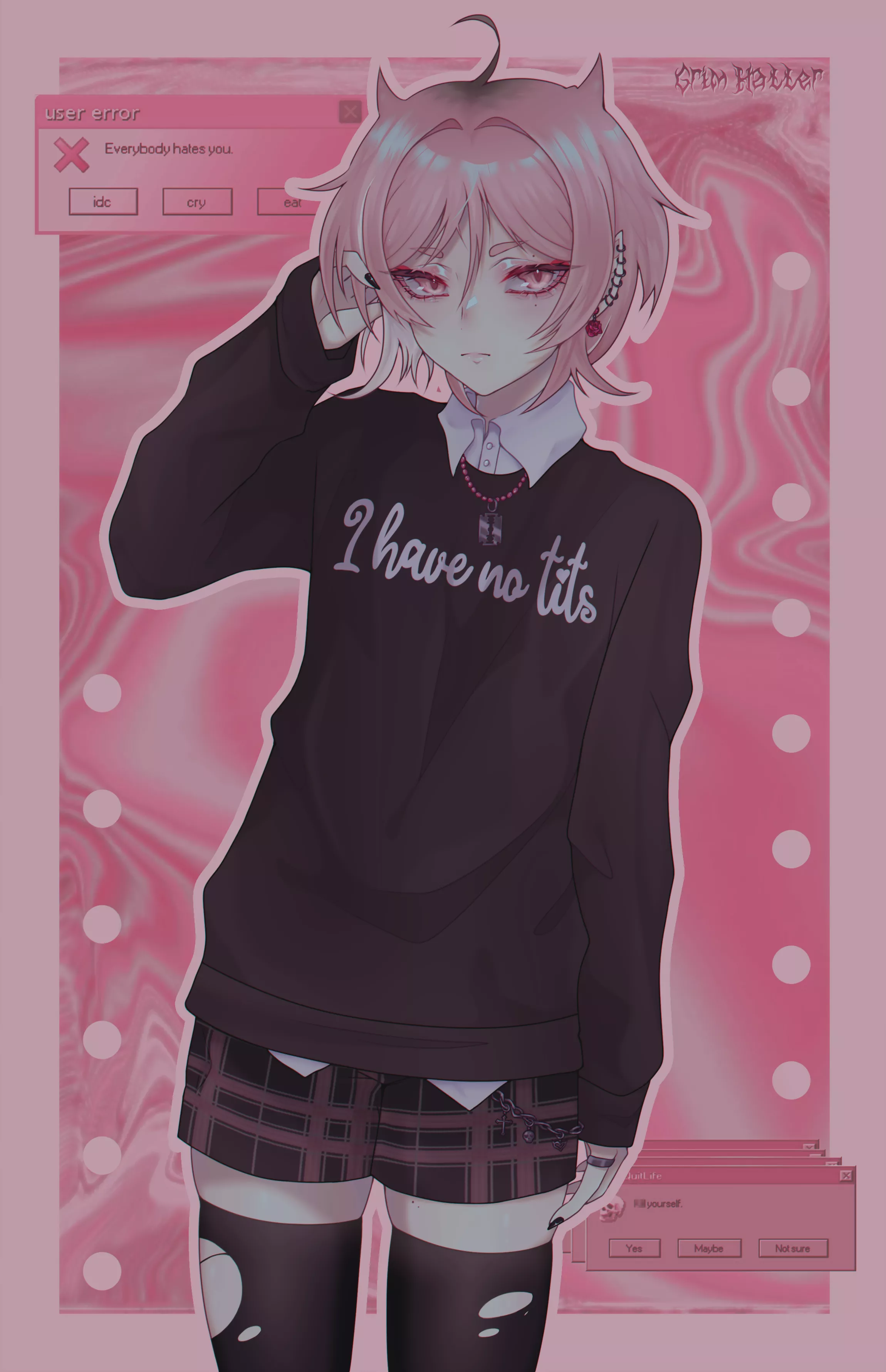 You guys seem to like Renha so here's one more art! (OC)