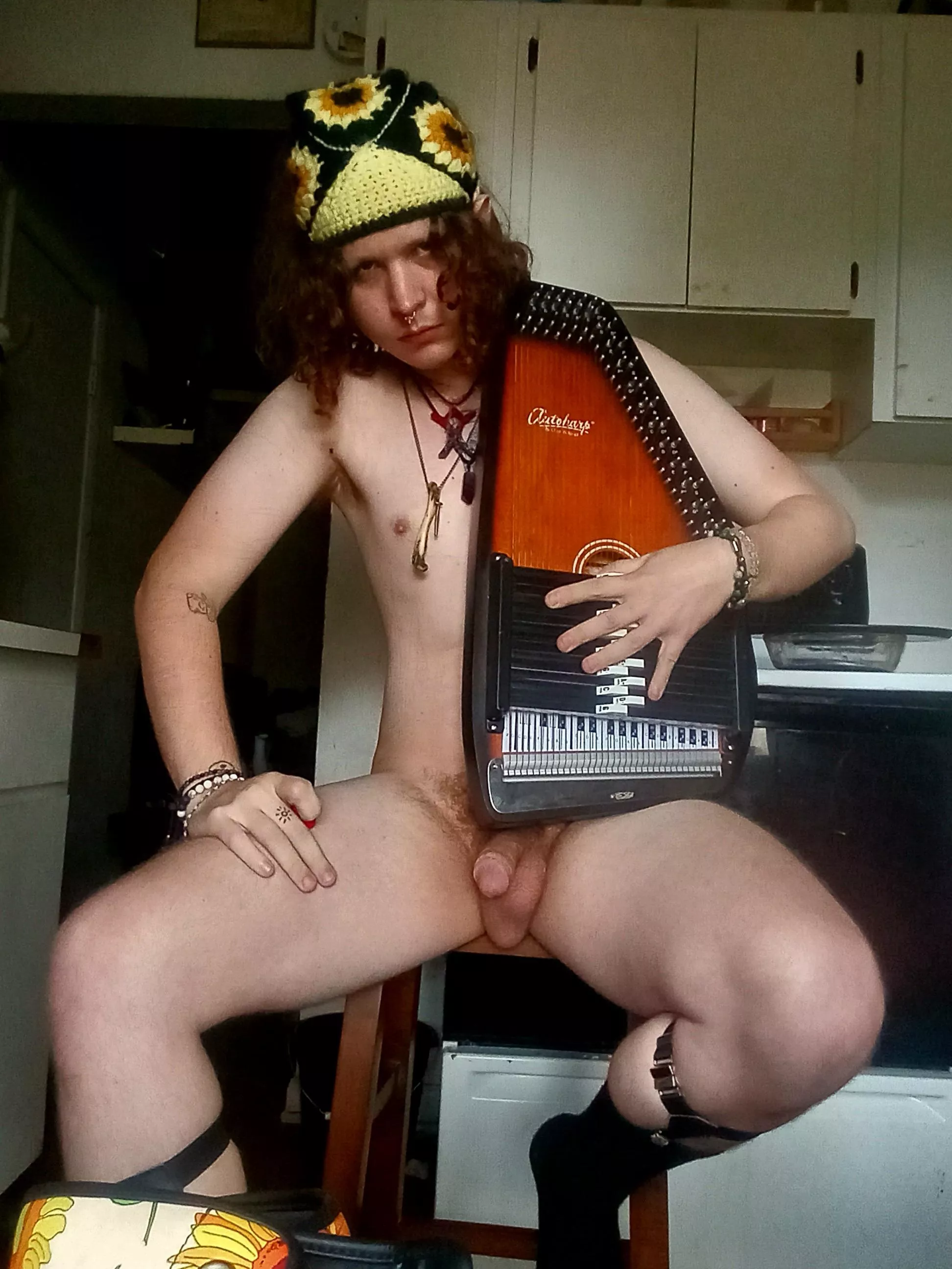 You invited the local tavern bard home during your voyage <3