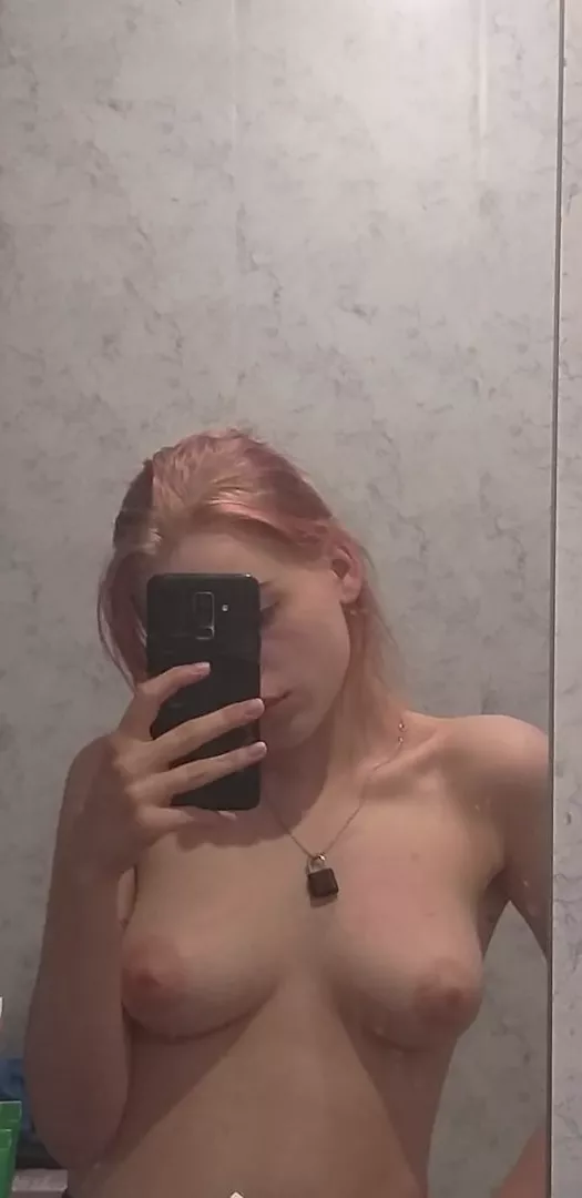 You know, I spent a lot of time taking picture of my tits