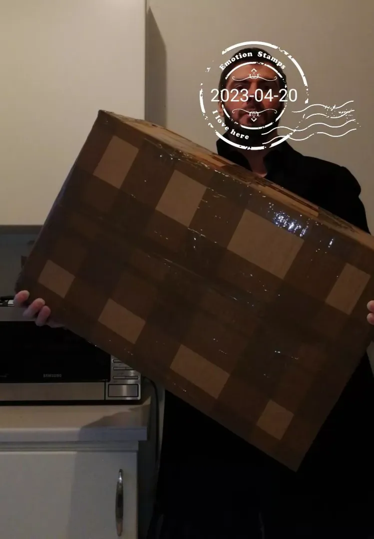 You know your ass is in trouble when ONE dildo comes in a box this big.