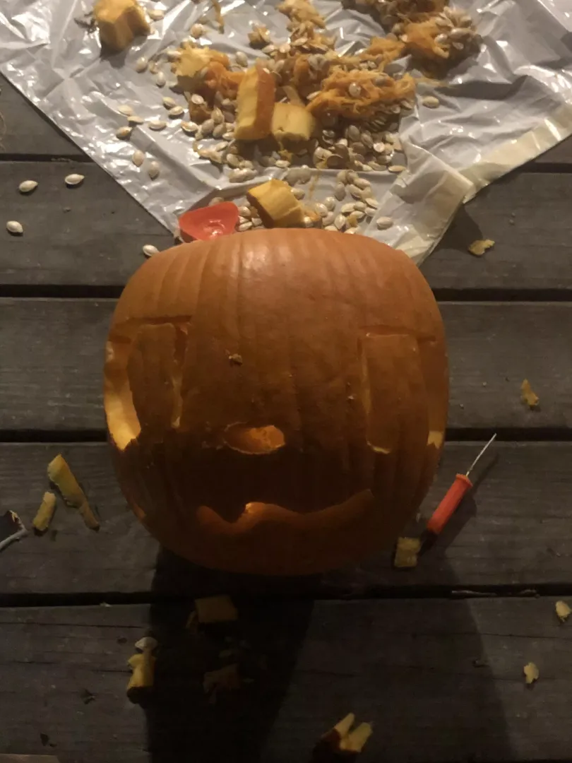 You like carving pumpkins, don’t you?