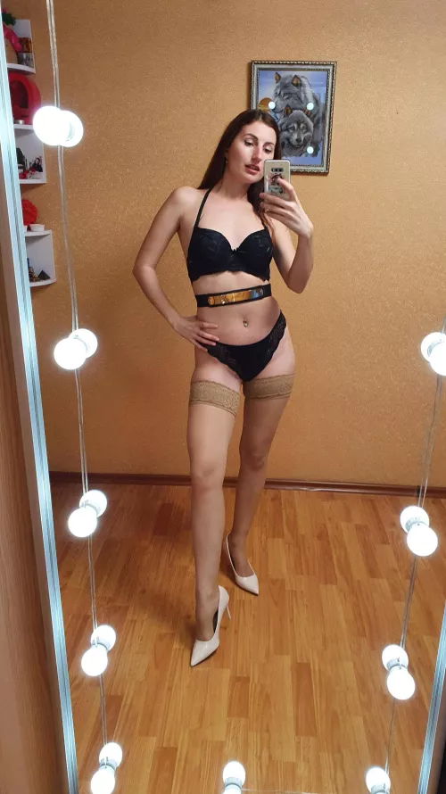 You like my heels?