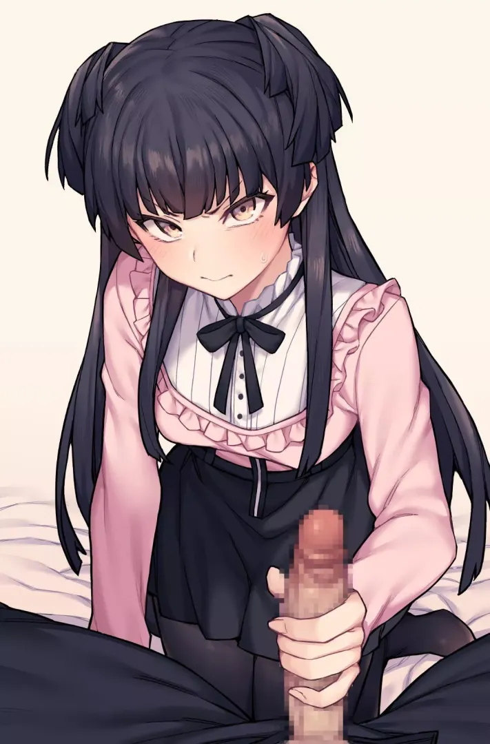 You lost the bet. So you have to get me off~