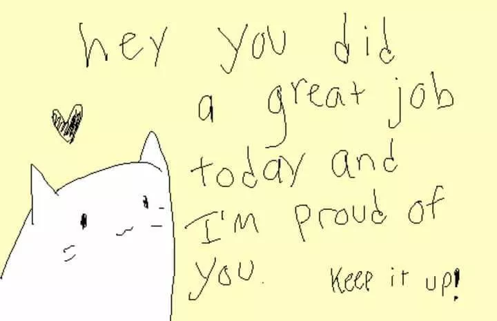 You made to Friday. Good job. Keep it up.