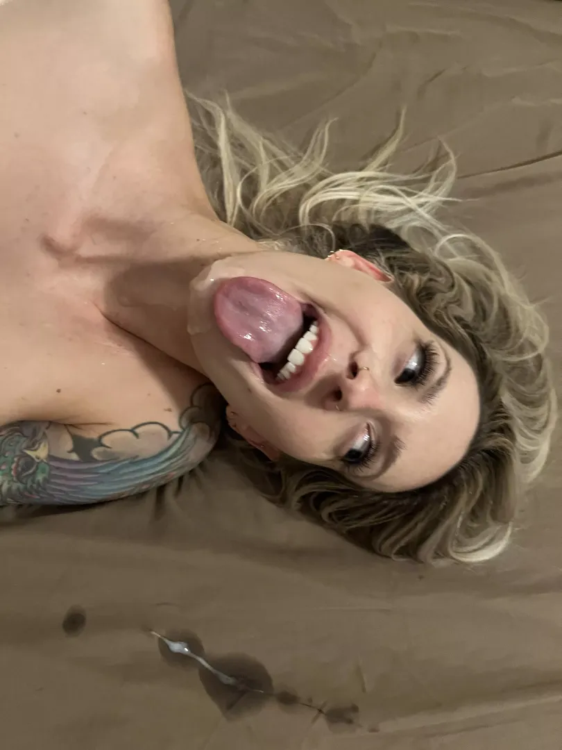 You missed my face 👅