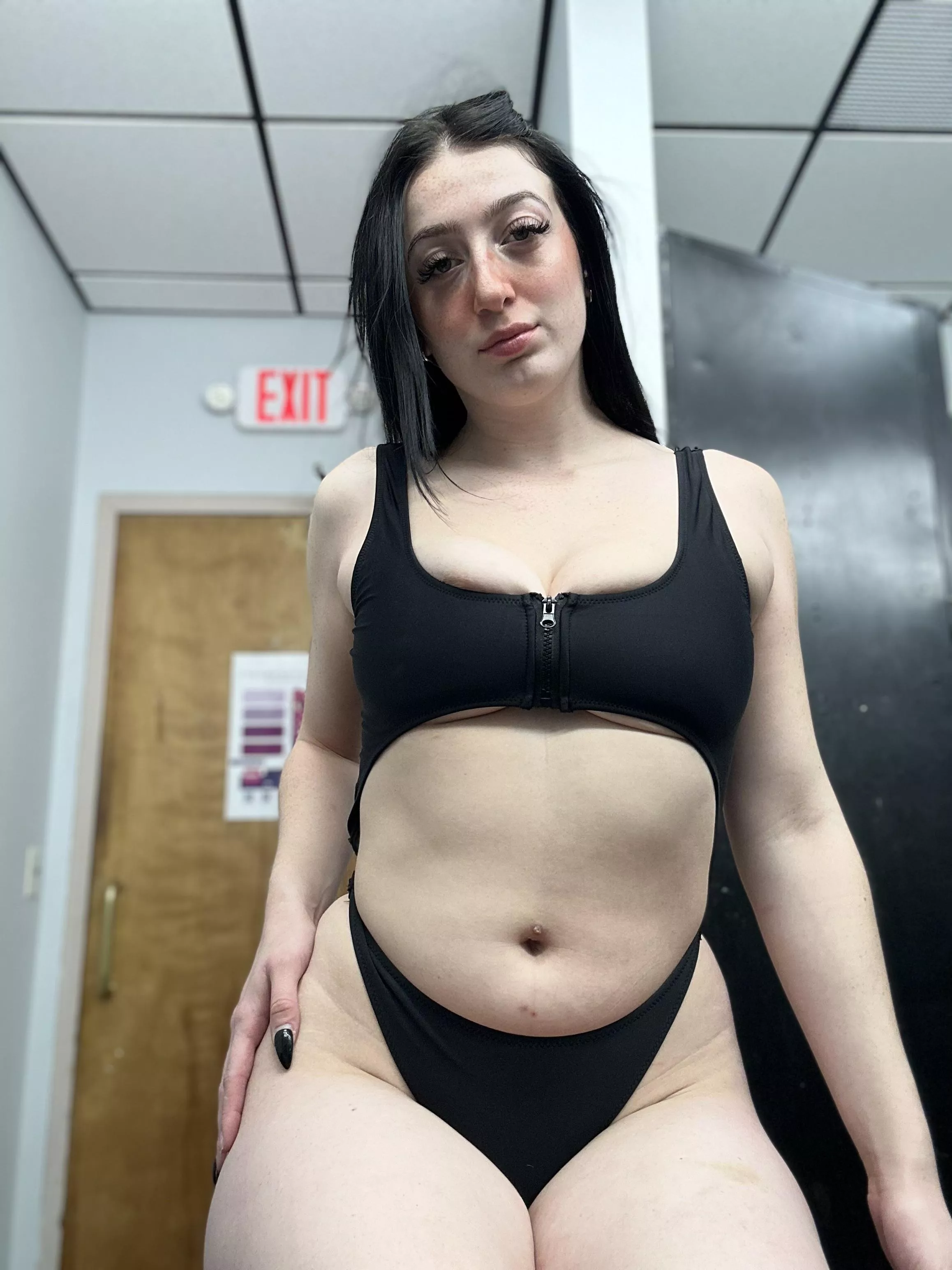 You must have a thing for bodysuits :)