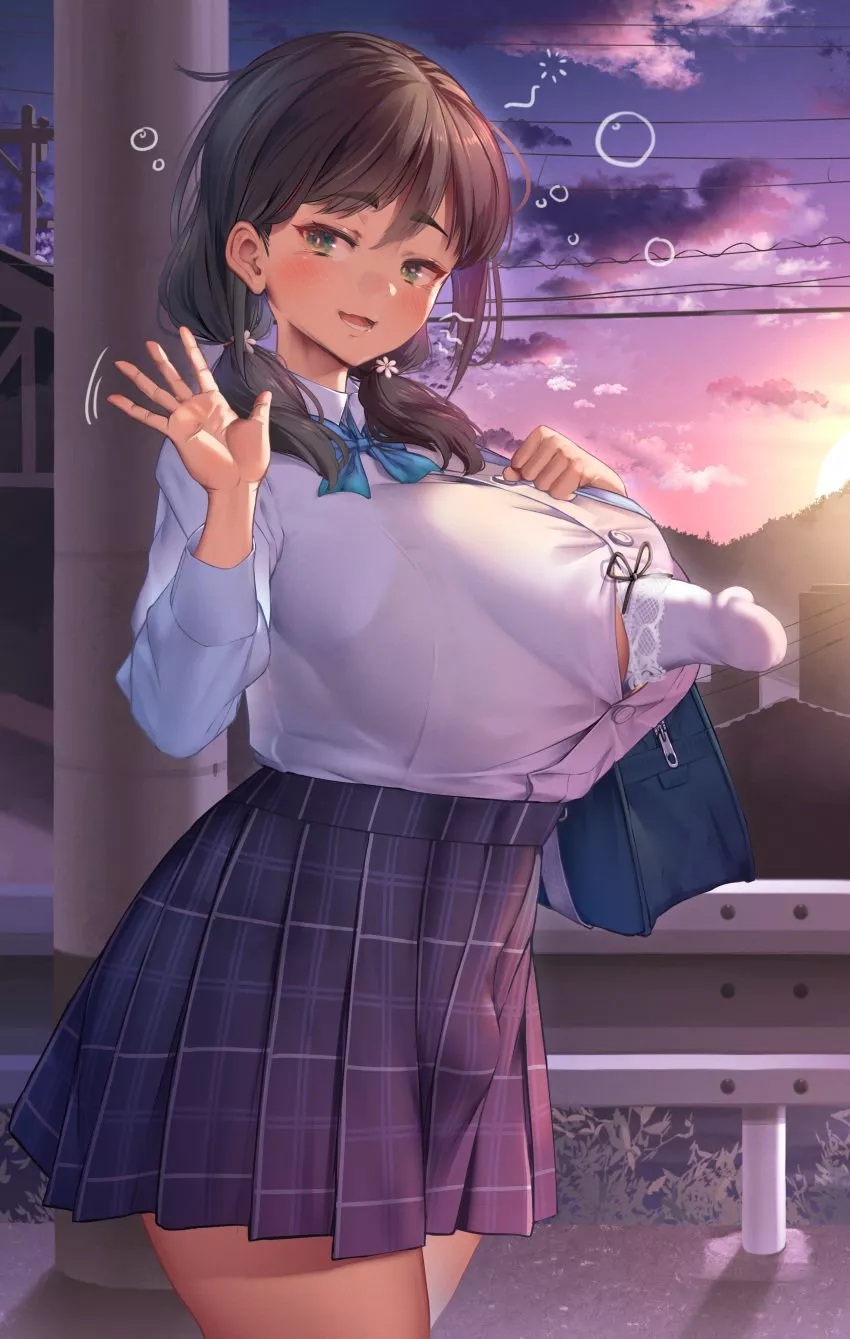 You see this on the way home, what do you do?