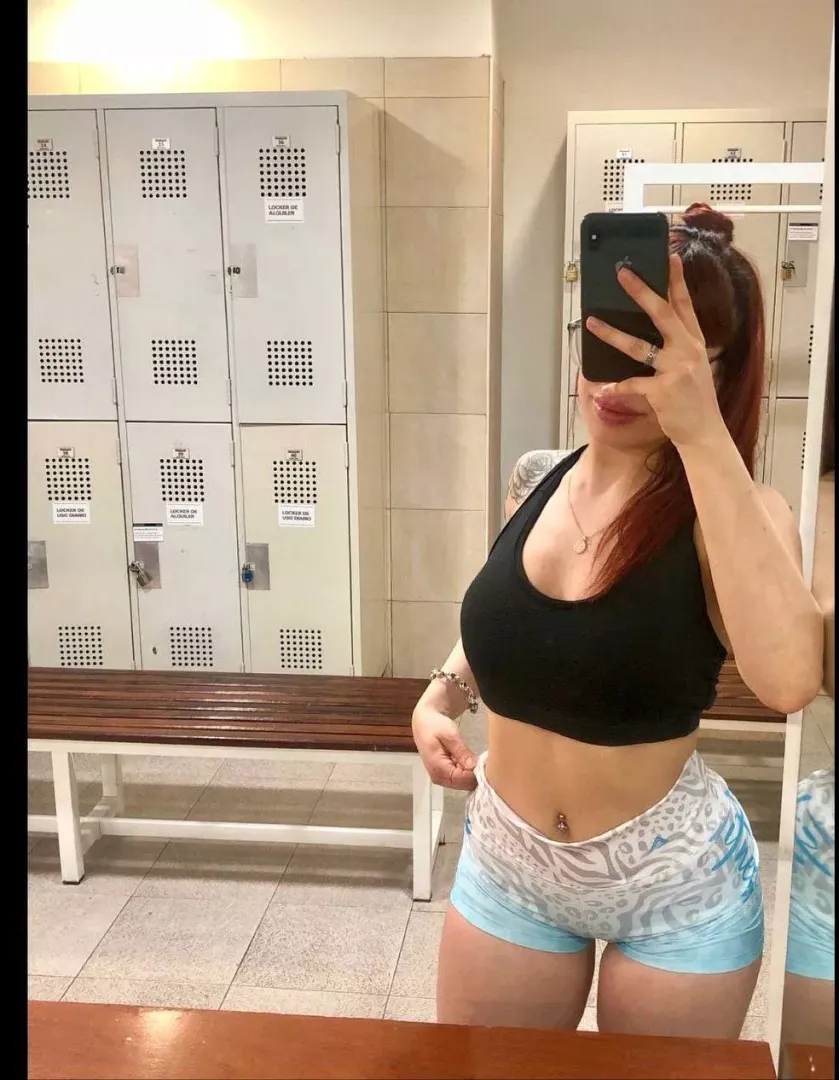 You should be the one taking them off of me after the gym