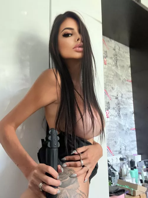 You should taste my lips in french kissing