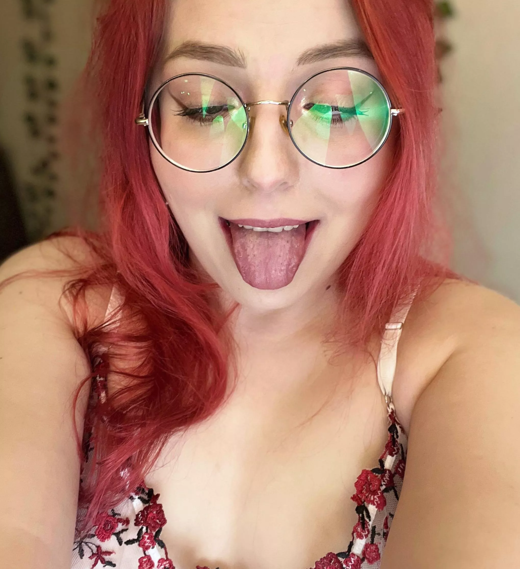 You walk in and see me like that. What’s next?😏