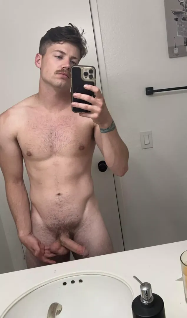 You walk in on me, what you doing first?