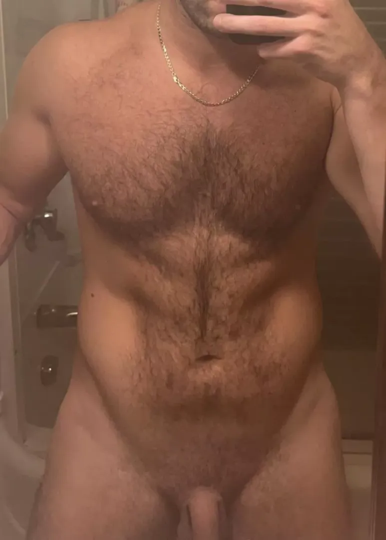 You walk into the bathroom and see me like this. What’s your next move?