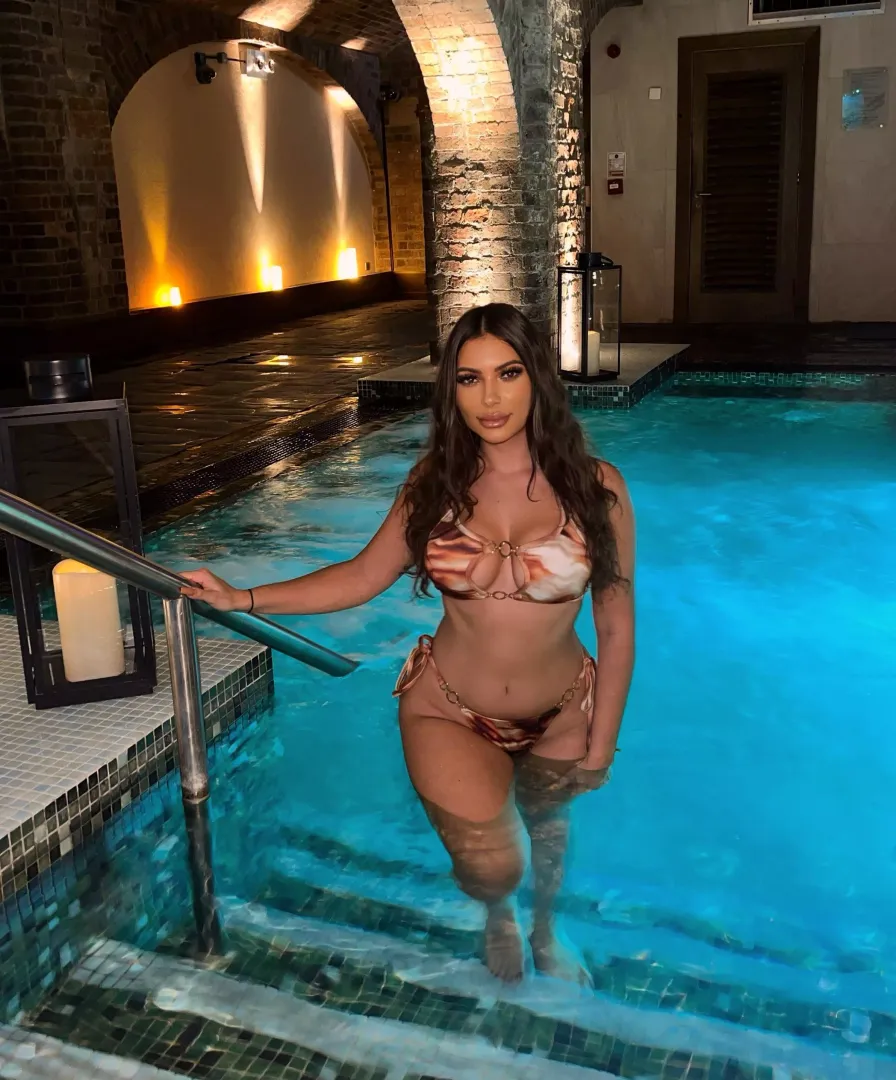 You want to take this bikini off me?