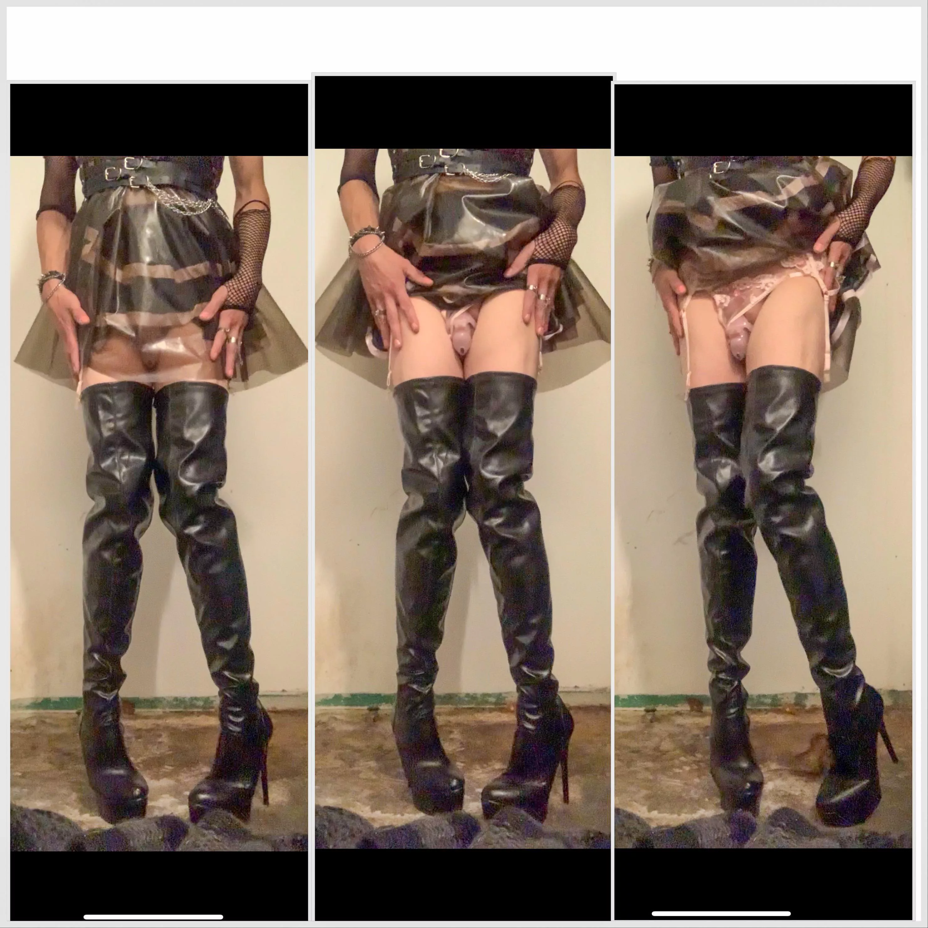 You were asked to show what’s under your skirt, sissy