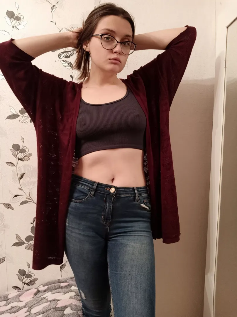 You wouldn't be embarrassed by a secretary without a bra?