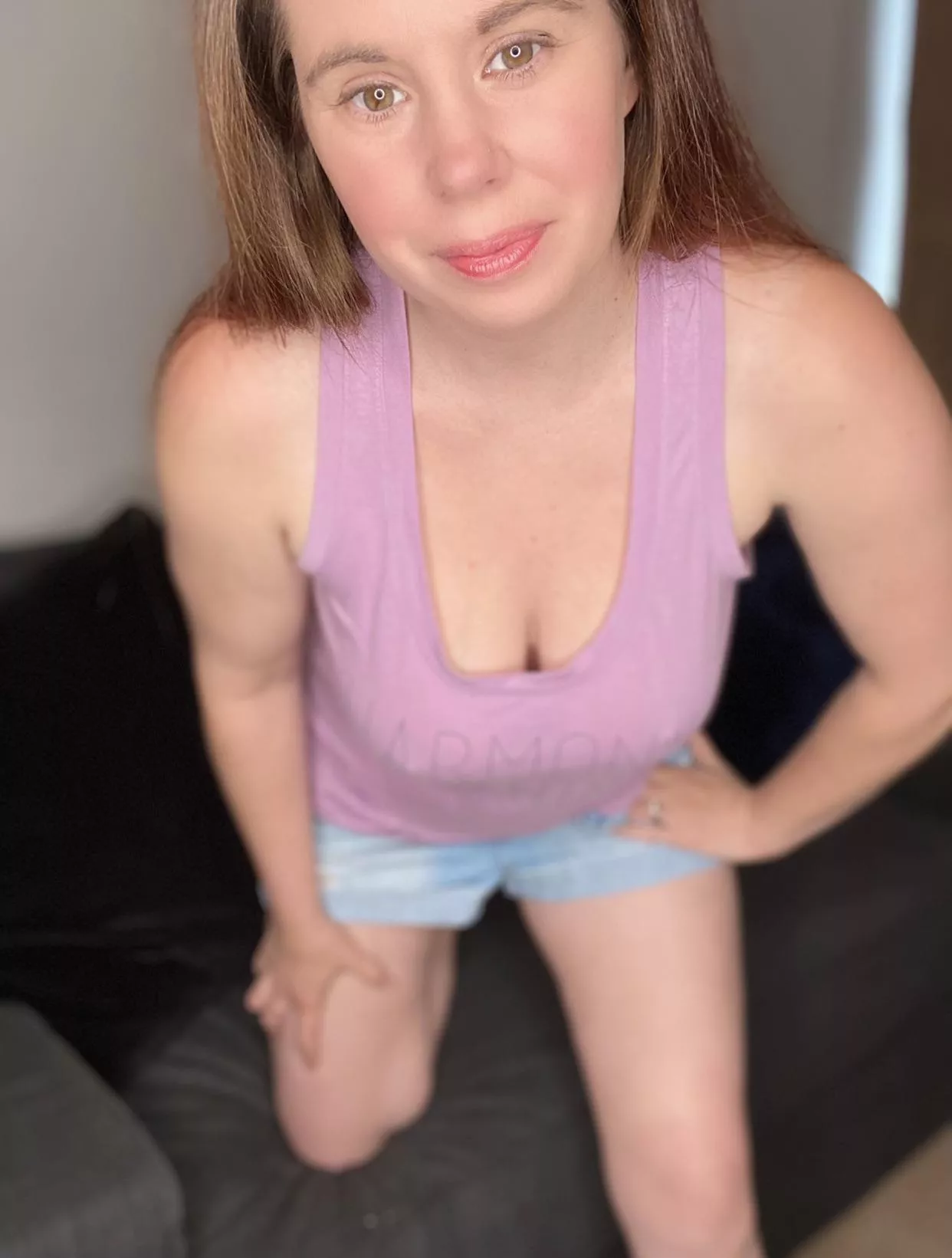 You wouldn’t be sneaking a peek down my top would you?