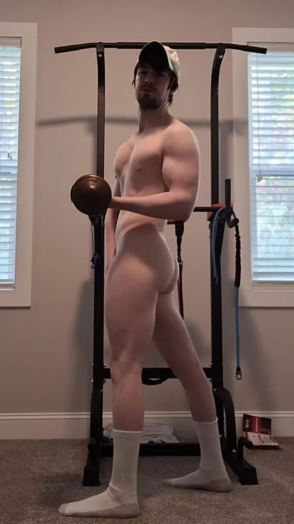 You'll be very sore when you work out with me