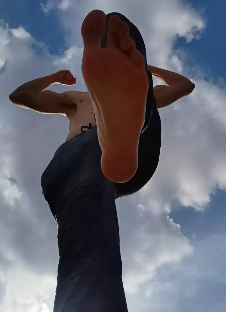 You'll have to get passed this to reach my armpit