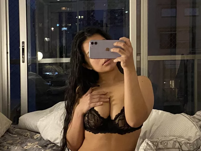 Young, busty and Latina. Come see more. 😈