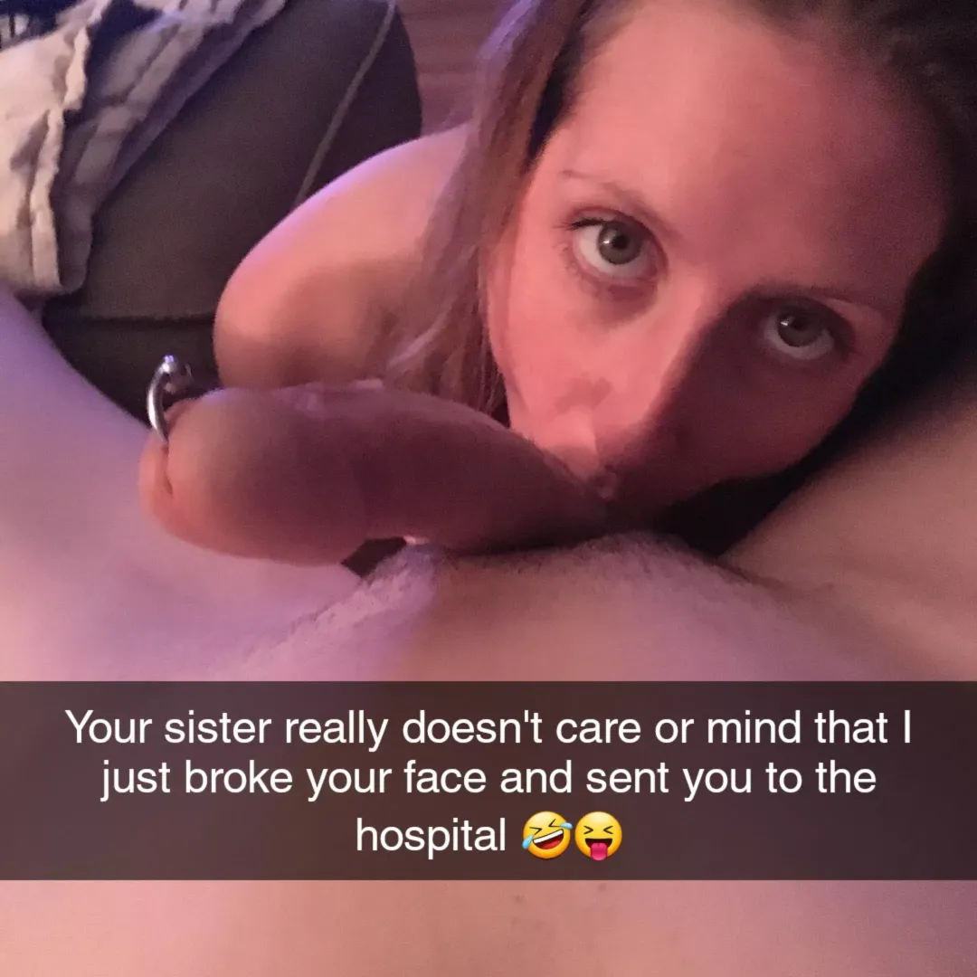 Your bully getting his balls sucked by your sister