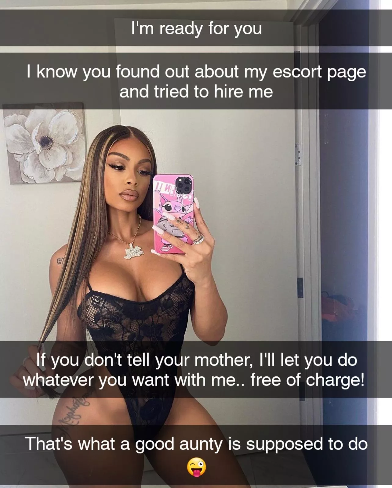 Your escort aunty is pretty cool 😋