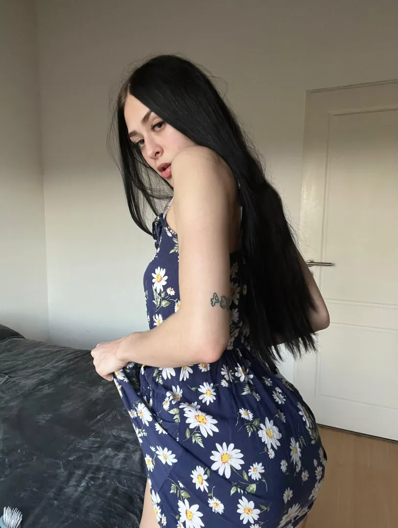 Your favorite girl with her sundress