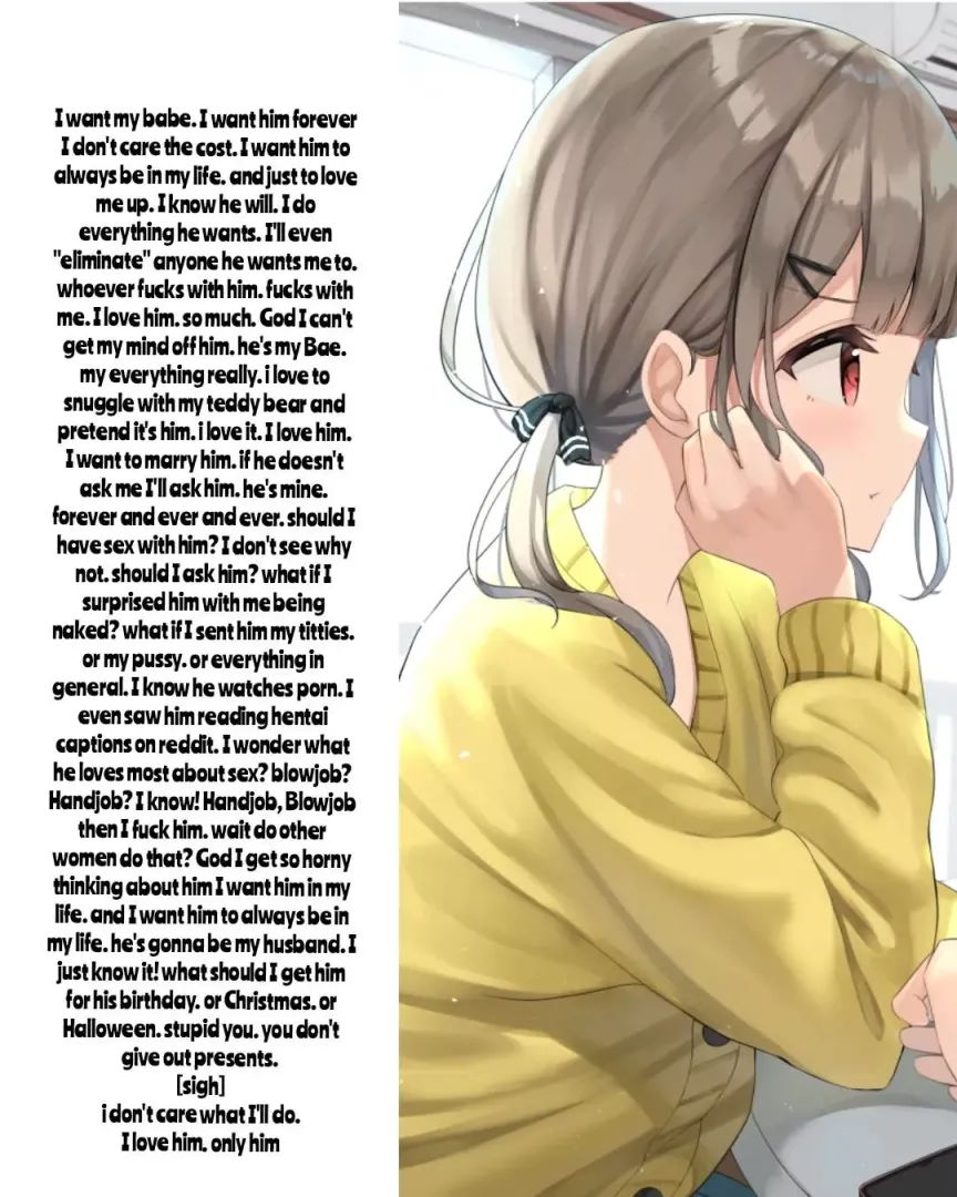Your Girlfriend thinks about you [11th Caption] [Mentions of Sex] [Wholesome] [NOT a series. one off caption]