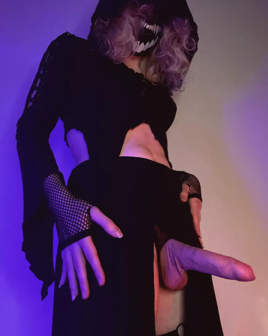 Your life would be easier dedicated to goth girlcock…
