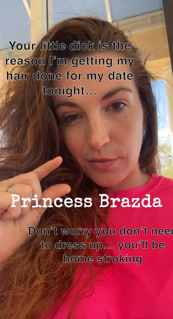 Your pathetic clitty belongs in a cage and in a pair of panties