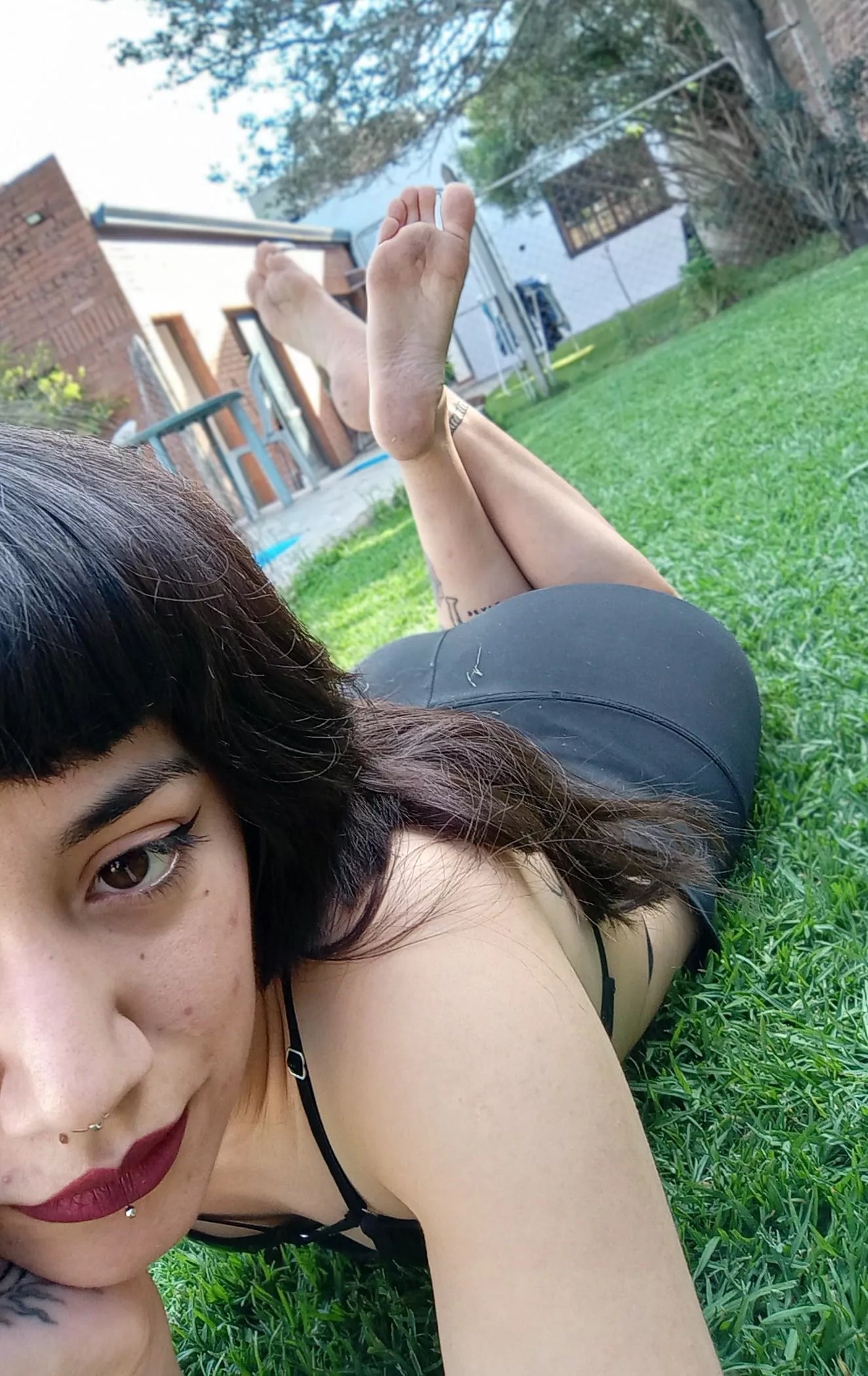 Your place is behind me, massaging my feet. But first you've got to prove you're worthy of being mommy's slave