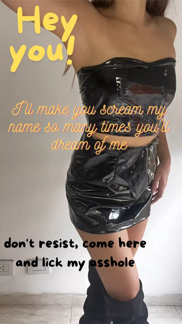 you're dying to try me 