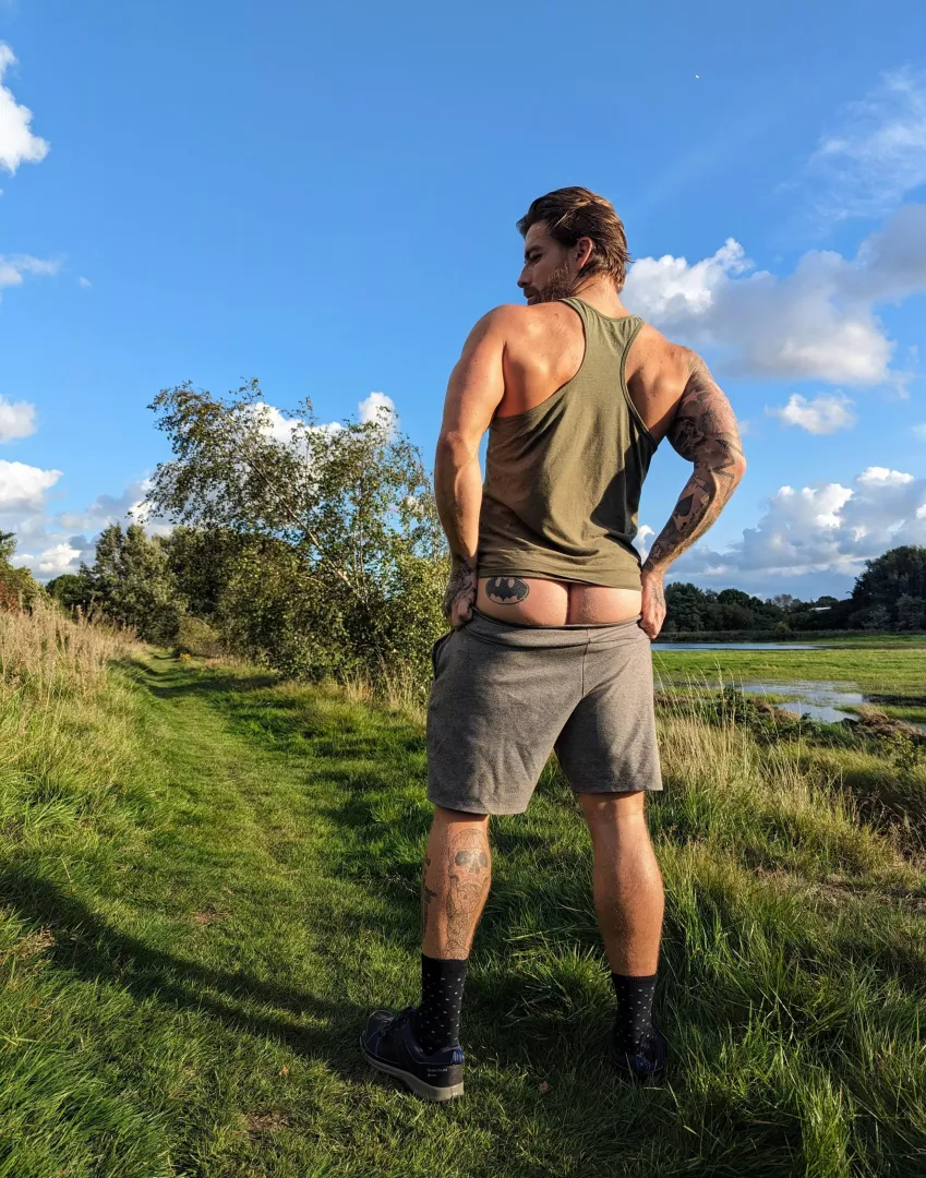 You're out for a walk and you catch me like this. What happens next?