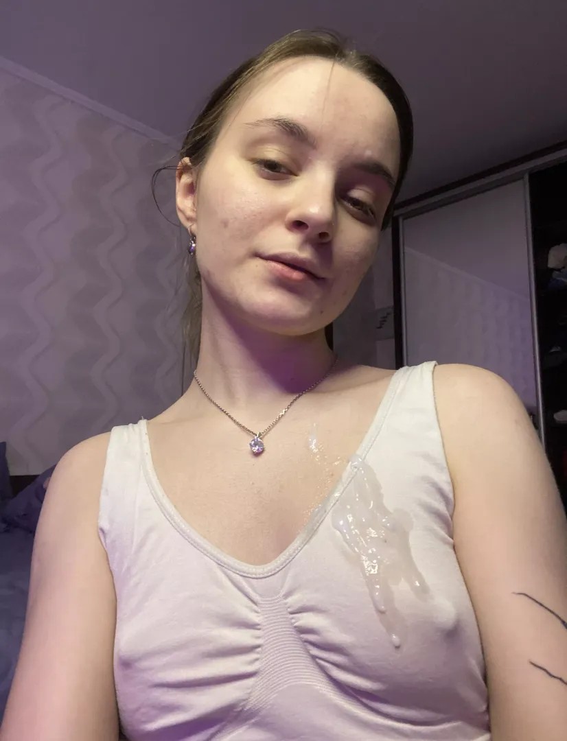You’re welcome to cum over, but I have one rule: you have to touch all of my body
