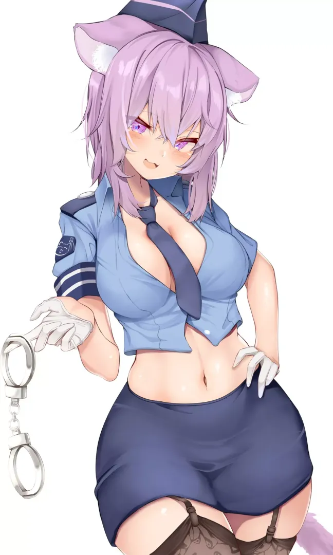 You've got a suspicious number of monster girls on your hard drive, kid. We're gonna have to take you in for 