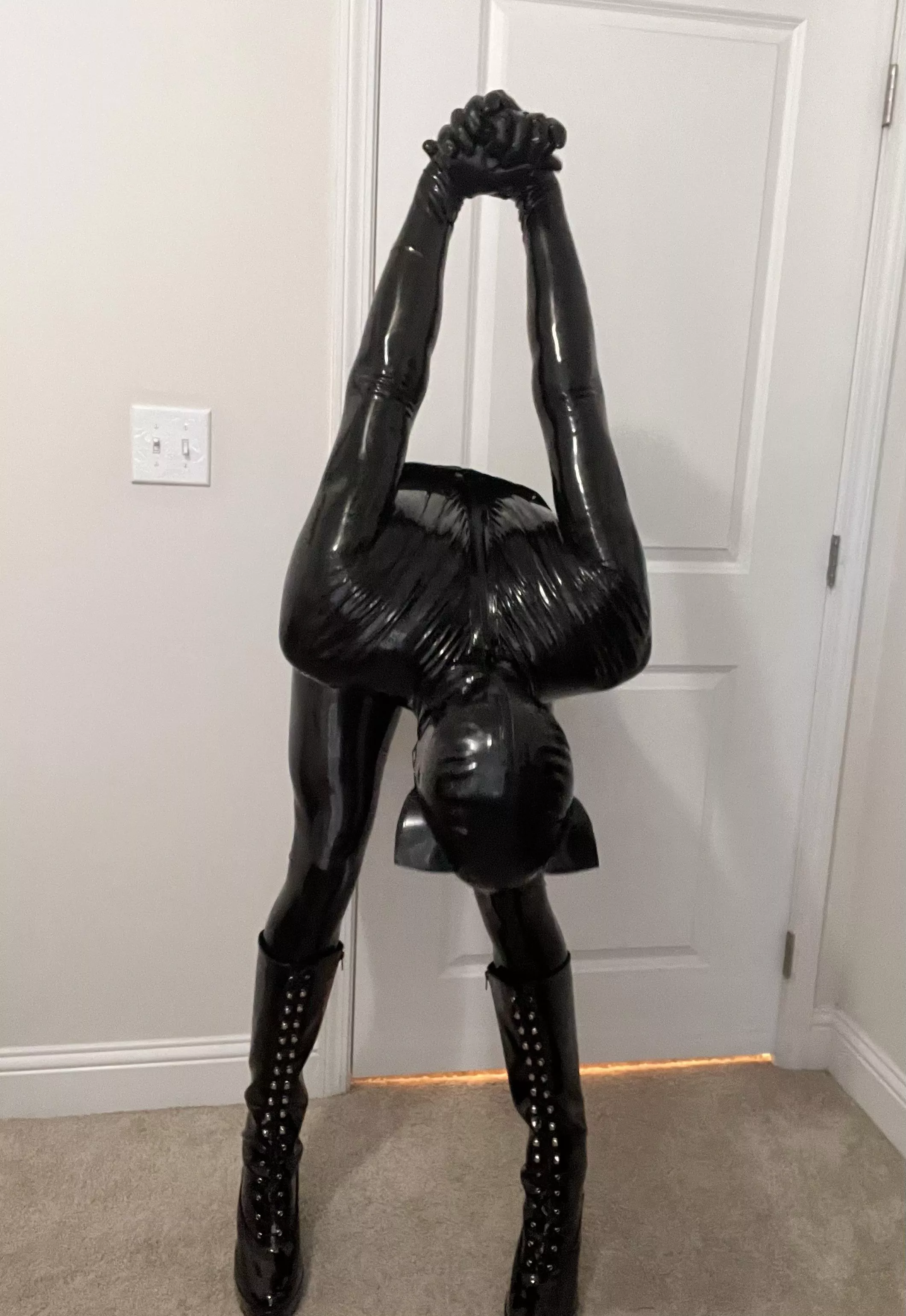 You’ve got me tied up in this pose, tell me what you’ll do next