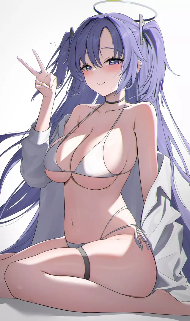 Yuuka in bikini [Blue Archive]