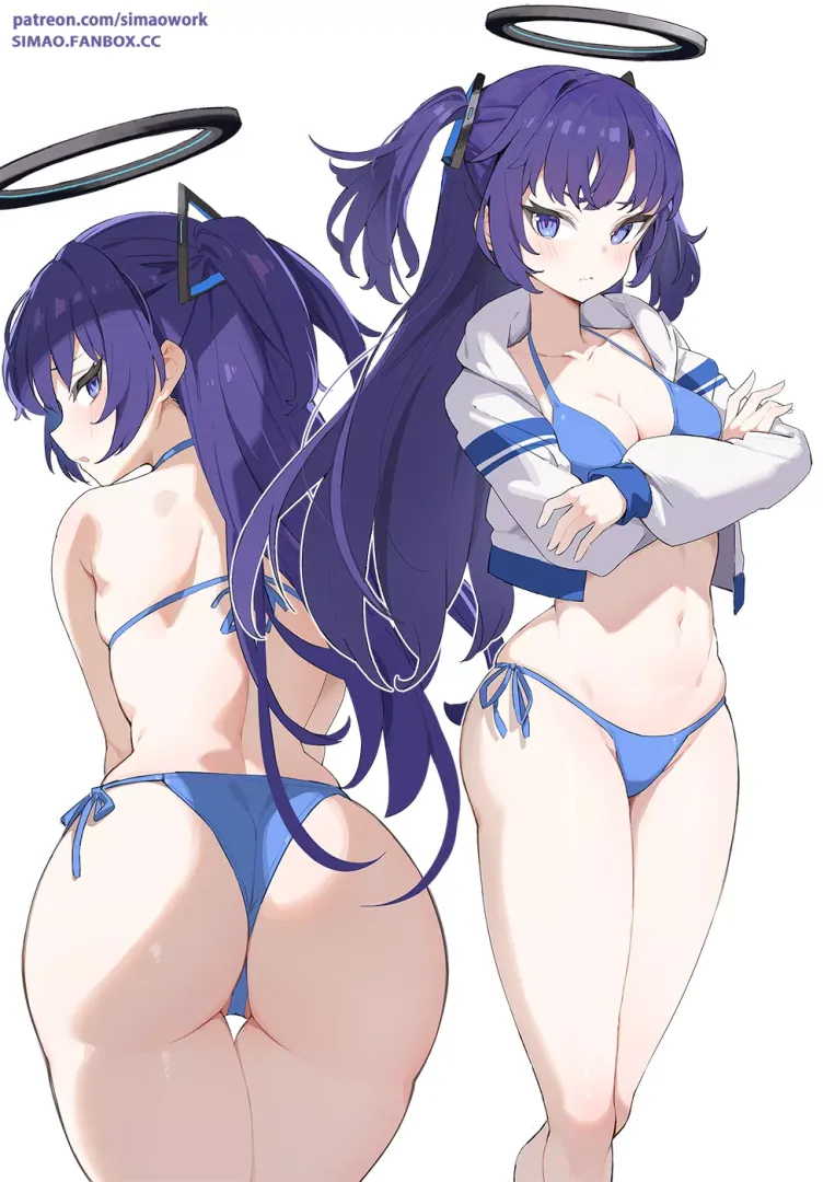 Yuuka in bikini [Blue Archive]