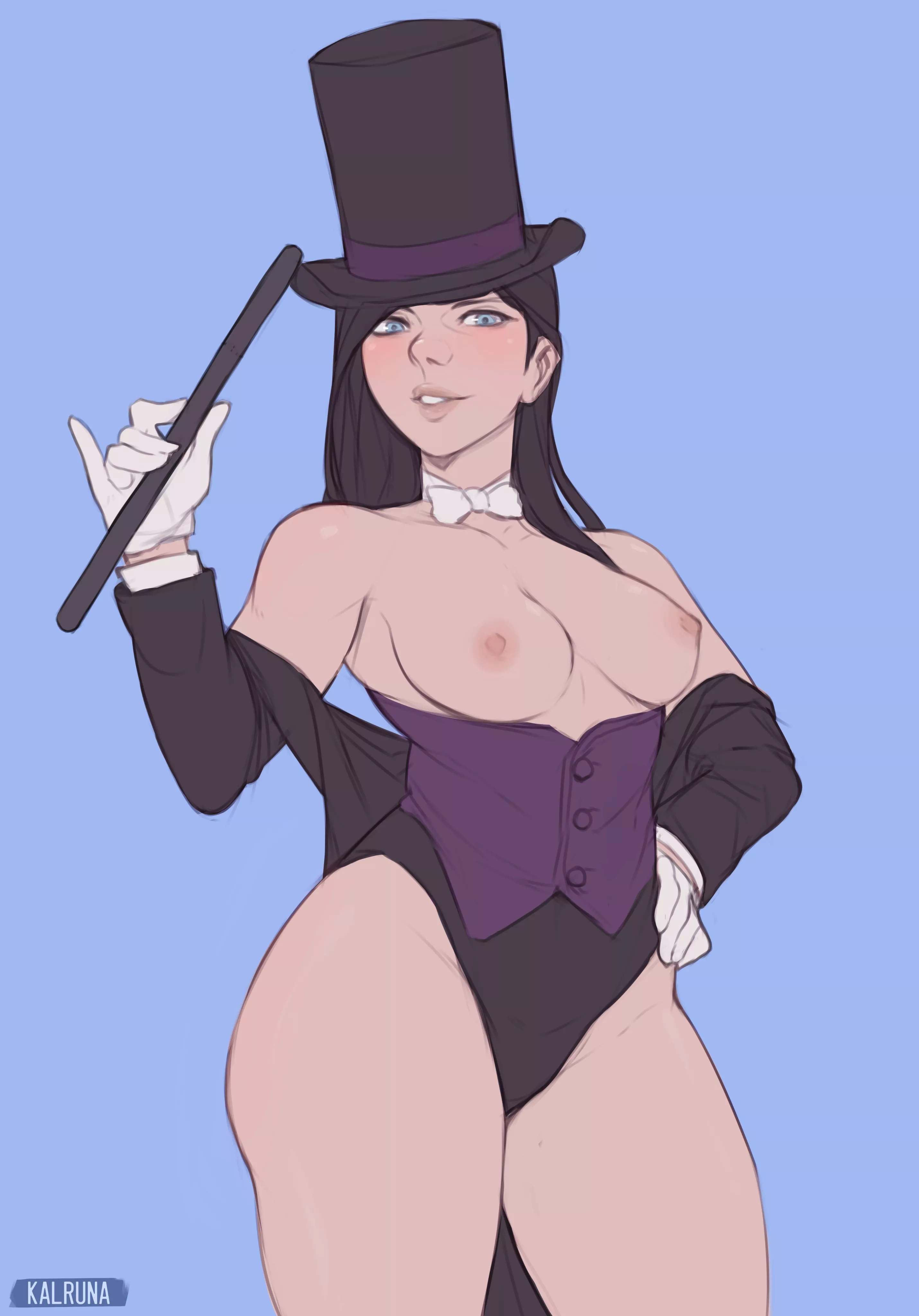 Zatanna Topless Blush (Kalruna ) [DC]