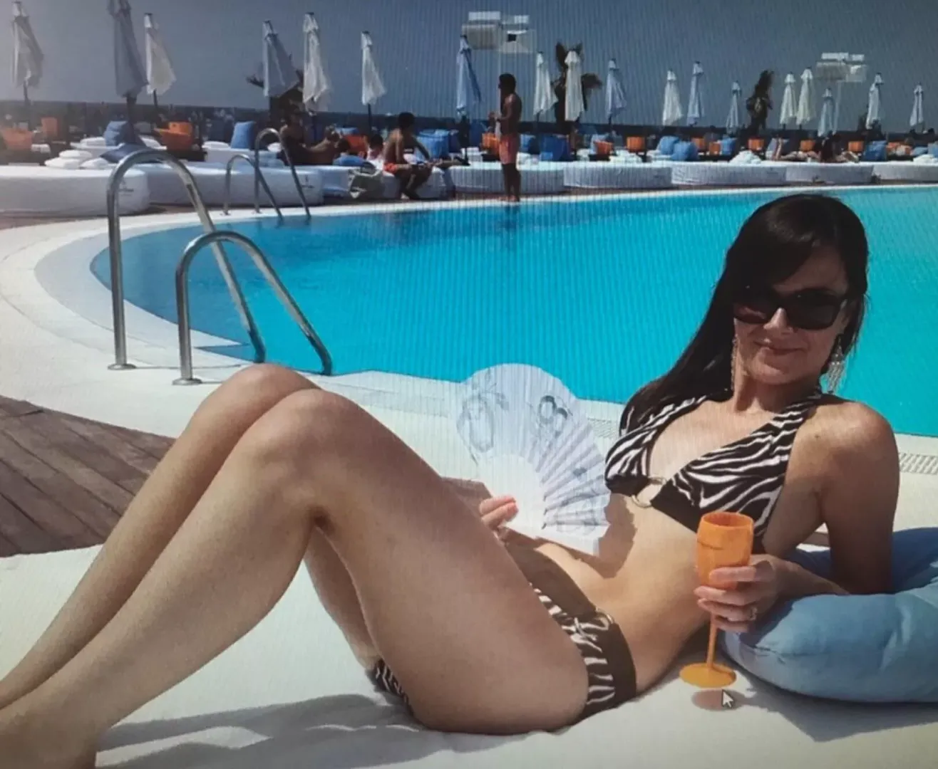 Zebra bikini